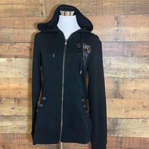 Harley Davidson Women’s full zip Hoodie Sweater M